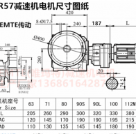 SF97R57Y63M4自鎖減速機(jī)