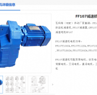 FF107-Y2.2KW-4P-199.64-M1-0°減速電機