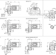 FC27 FCA27 FCAF27 FCF27減速機(jī)電機(jī)型號(hào)