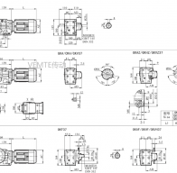 KC37 KCAF37 KCA37 KCF37減速機電機型號大全及圖紙
