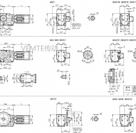 KC57 KCAF57 KCA57 KCF57減速機(jī)電機(jī)型號(hào)大全及圖紙
