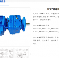 RF77-Y2.2-4P-NA74-M4-300減速電機(jī)型號(hào)解析